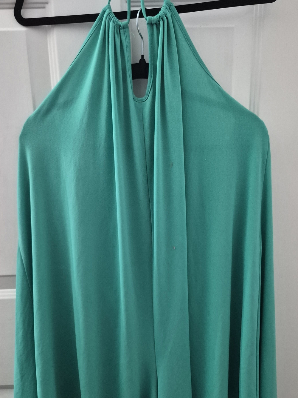 LuLaRoe Paradise Green Romper Solid, Size  XL, EUC